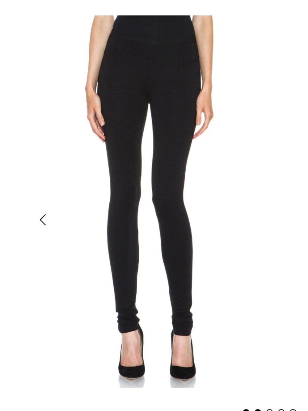 NWT Helmut Lang Ponte Leggings
